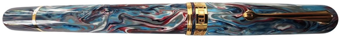Molteni M66 Gold Trim A11 Bespoke Ltd Ed Fountain Pen Jowo Steel or 14K Nib